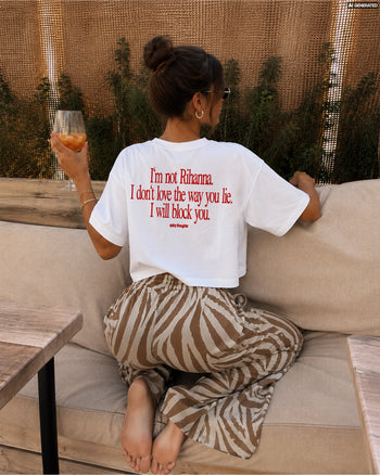 Boxy Tee Girls - I Will Block You.