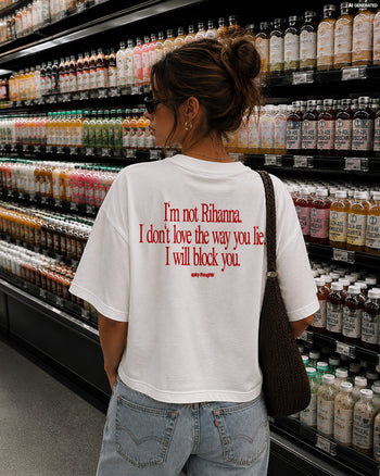 Boxy Tee Girls - I Will Block You.