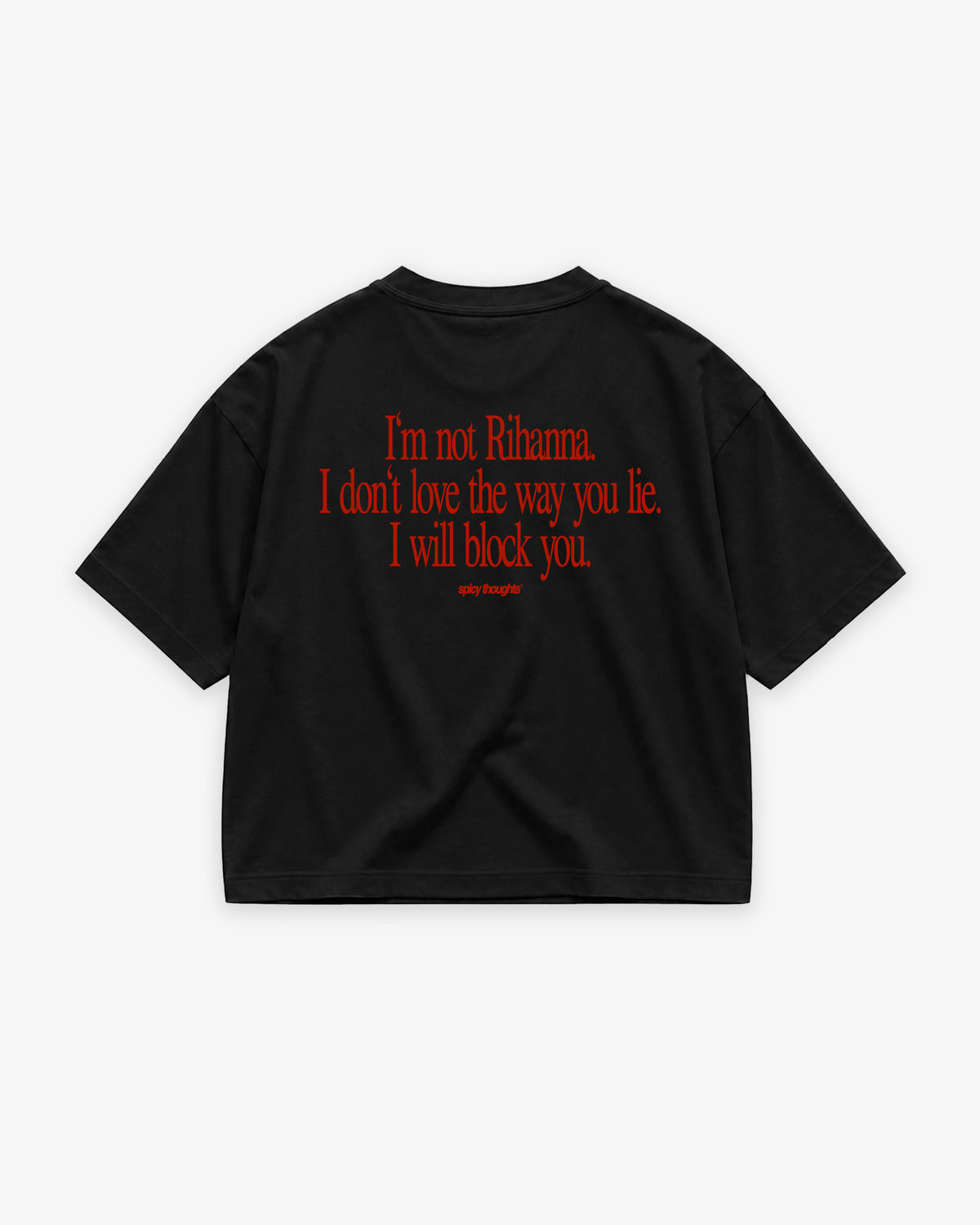 Boxy Tee Girls - I Will Block You.