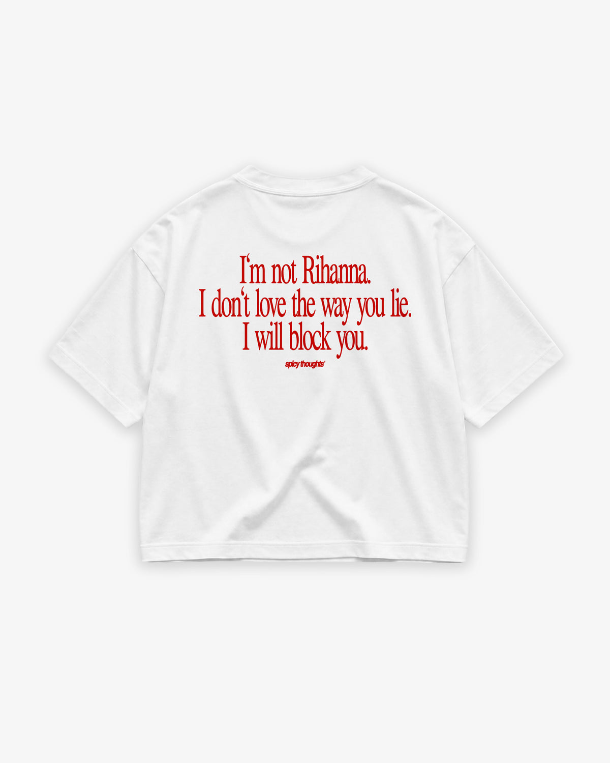 Boxy Tee Girls - I Will Block You.