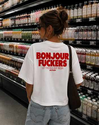 Boxy Tee Girls - Bonjour Fuckers