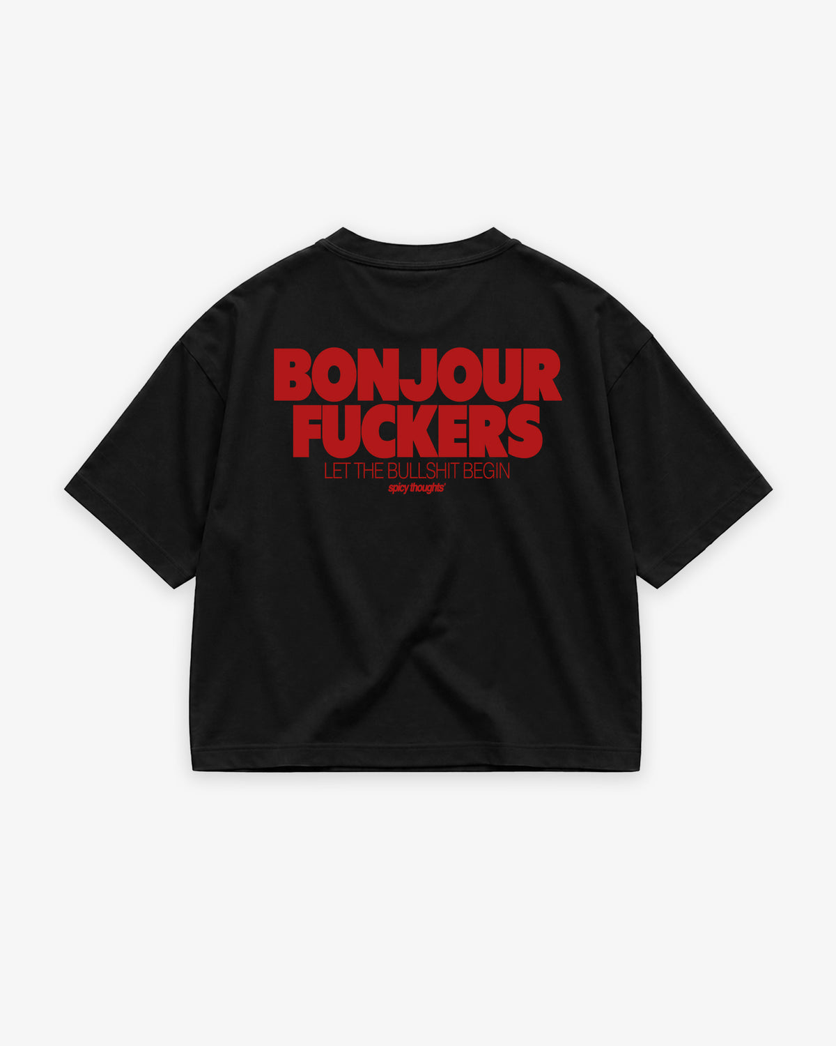 Boxy Tee Girls - Bonjour Fuckers