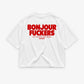 Boxy Tee Girls - Bonjour Fuckers