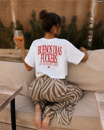 Boxy Tee Girls - Buenos Días Fuckers
