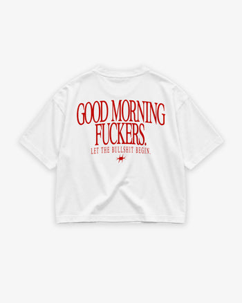Boxy Tee Girls - Good Morning Fuckers