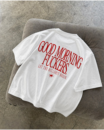 Boxy Tee Girls - Good Morning Fuckers