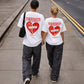 Heavy Oversized Tee - Broken Heart Club