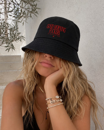 Bucket Hat Flex Fit - Good Morning Fuckers