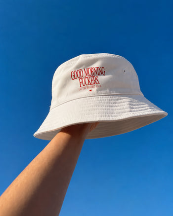 Bucket Hat Flex Fit - Good Morning Fuckers
