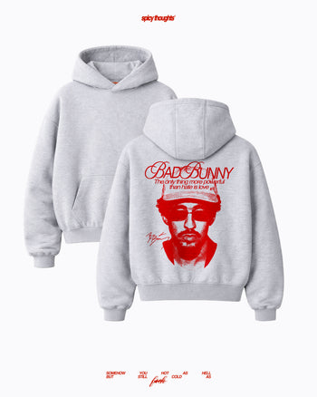 Oversized Hoodie - Love is more powerful than hate