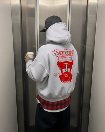 Oversized Hoodie - Love is more powerful than hate