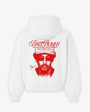 Oversized Hoodie - Love is more powerful than hate