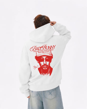 Oversized Hoodie - Love is more powerful than hate