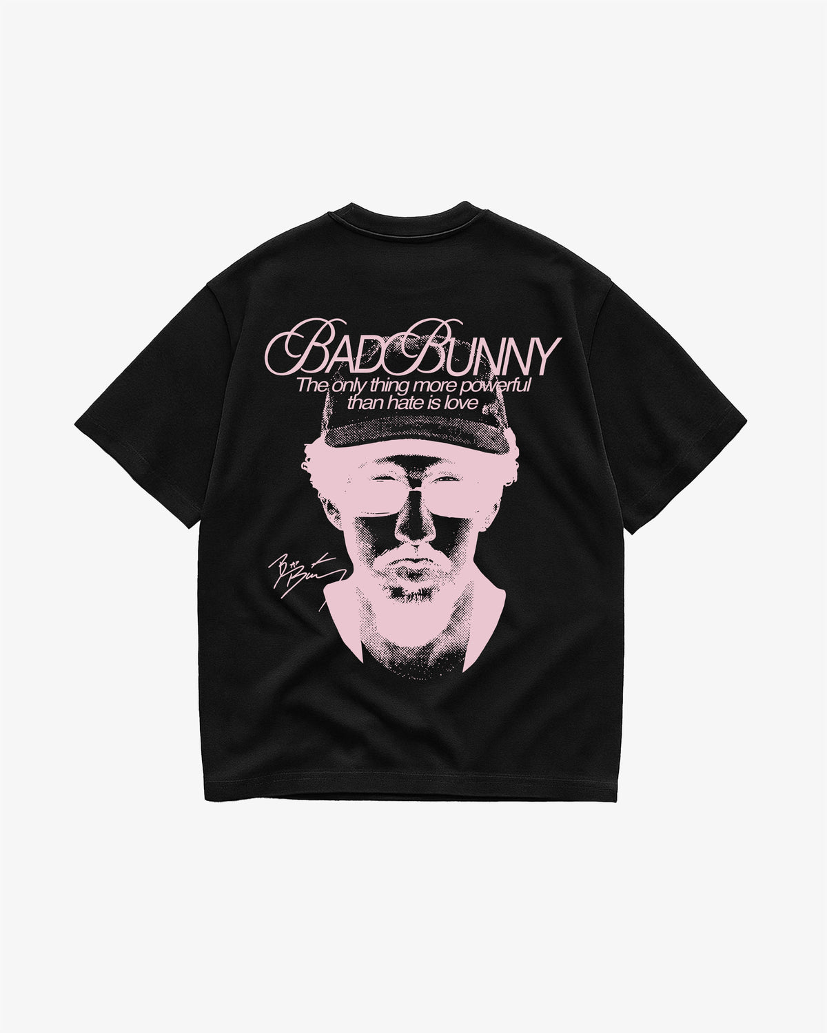 Heavy Oversized Tee - Love is more powerful than hate