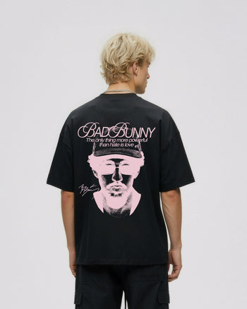Heavy Oversized Tee - Love is more powerful than hate