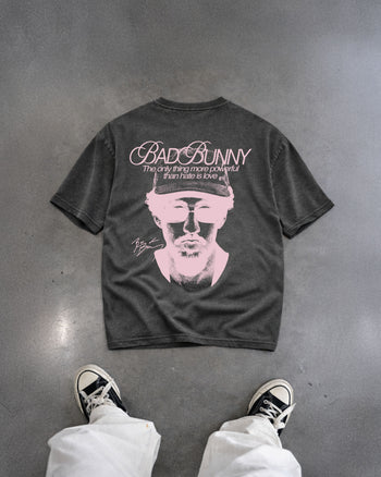 Heavy Oversized Tee - Love is more powerful than hate