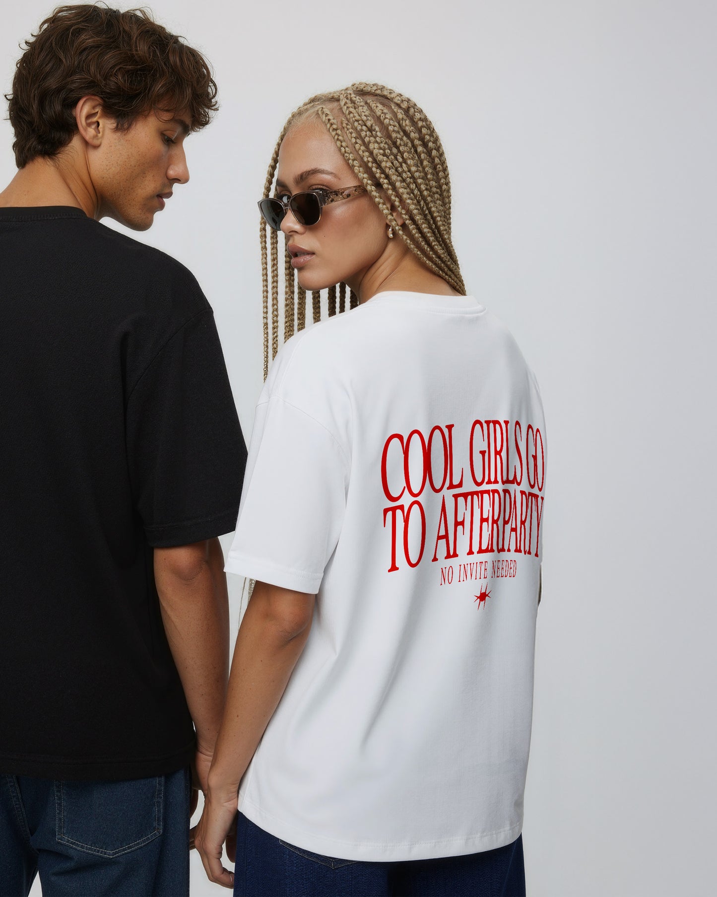 Heavy Oversized Tee - Cool Girls Go to Afterparty