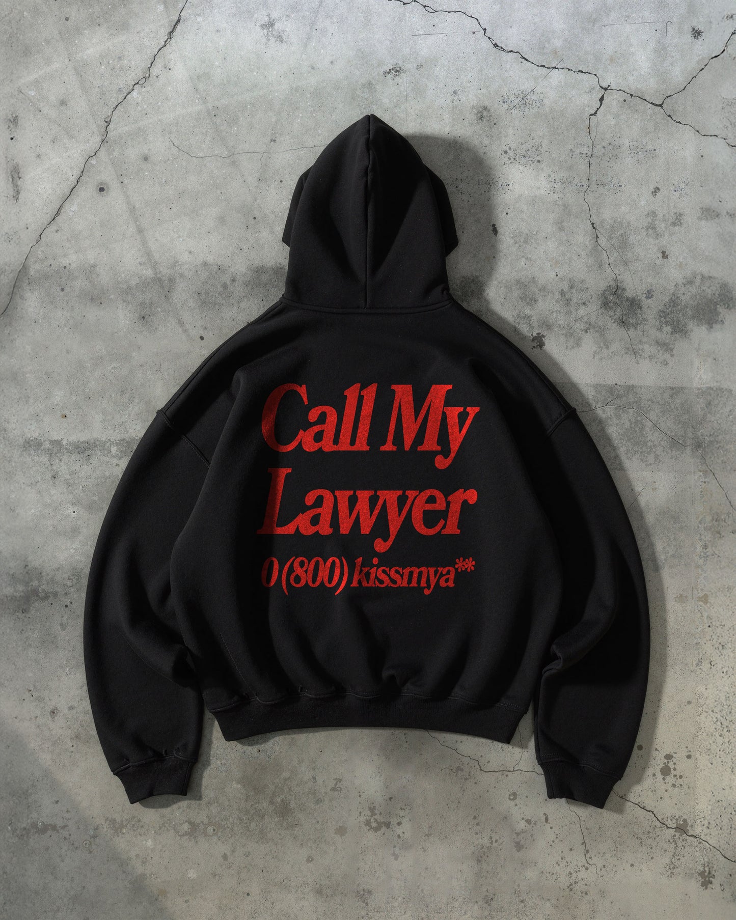 Oversized Hoodie - Call My Lawyer