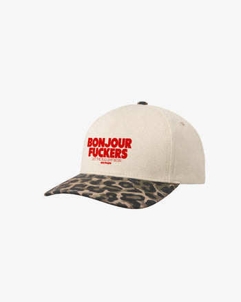Cap Leopard - Bonjour Fuckers