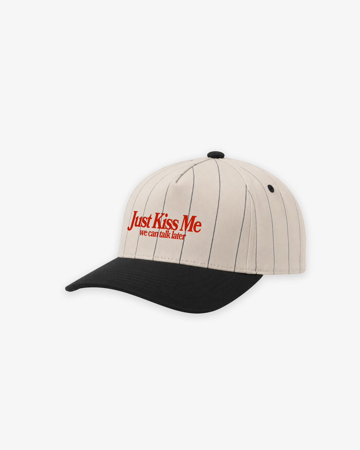 Cap Pinstripe - Just Kiss Me
