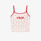 Rib Top Cherry - No Bra Club