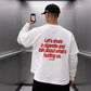 Heavy Oversized Tee - Let’s Share a Cigarette