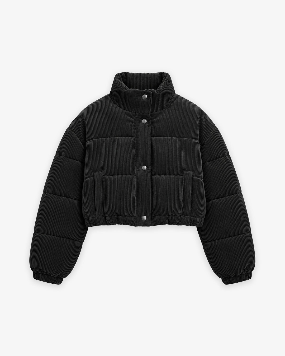 Cropped Corduroy Puffer Jacket Girls