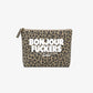 Cosmetic Bag Leopard - Bonjour Fuckers