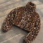 Cropped Faux Fur Leo Jacket Girls