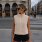 Cropped Sherpa Vest Girls