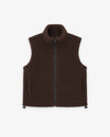 Cropped Sherpa Vest Girls