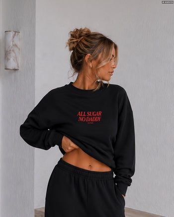 Cropped Crewneck Girls - All Sugar No Daddy