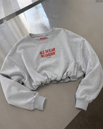 Cropped Crewneck Girls - All Sugar No Daddy
