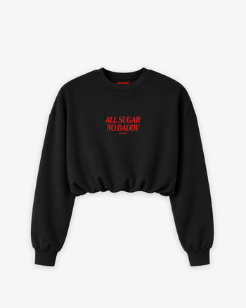 Cropped Crewneck Girls - All Sugar No Daddy