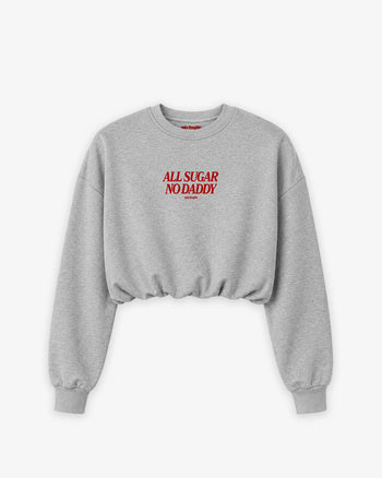 Cropped Crewneck Girls - All Sugar No Daddy