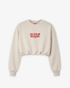 Cropped Crewneck Girls - All Sugar No Daddy