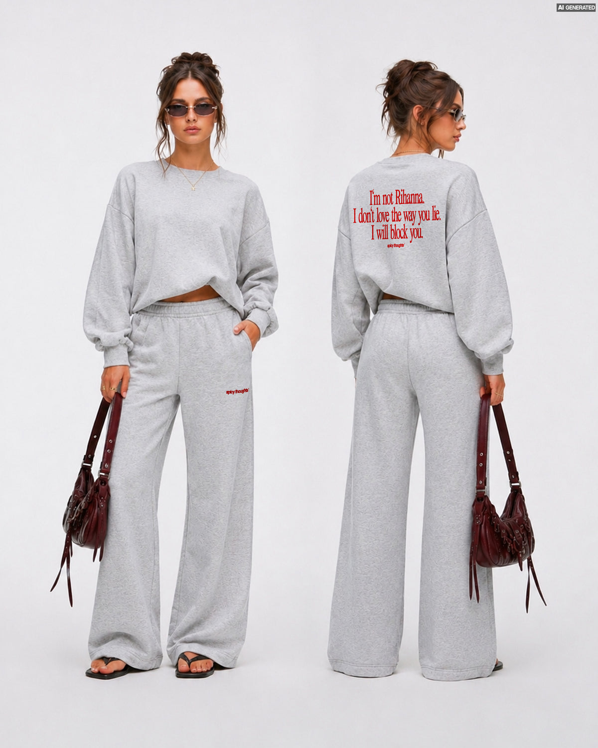 Cropped Crewneck Girls - I Will Block You