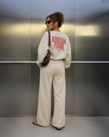 Cropped Crewneck Girls - Buenos Dias Fuckers