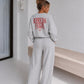 Cropped Crewneck Girls - Buenos Dias Fuckers