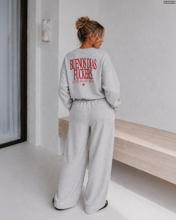 Cropped Crewneck Girls - Buenos Dias Fuckers