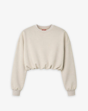 Cropped Crewneck Girls - Good Morning Fuckers