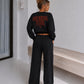 Cropped Crewneck Girls - Good Morning Fuckers