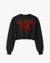Cropped Crewneck Girls - Good Morning Fuckers