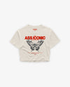 Cropped Tee - Ass Iconic, Mind Psychotic