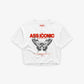 Cropped Tee - Ass Iconic, Mind Psychotic