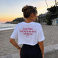 Cropped Tee - I Will Block You