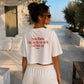 Cropped Tee - I Will Block You