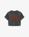 Cropped Tee - I Will Block You