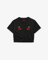 Cropped Tee - Cherry