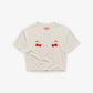 Cropped Tee - Cherry